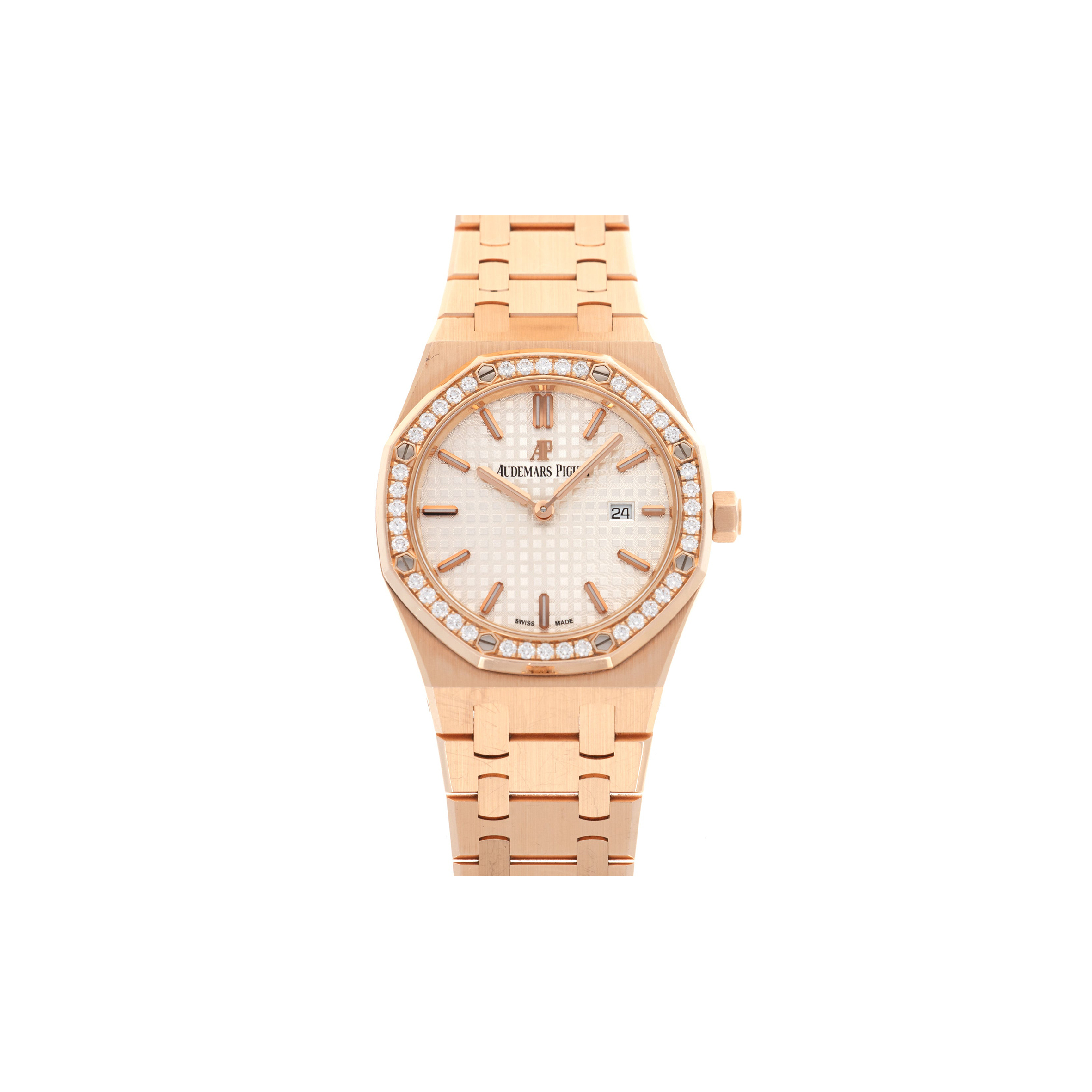 audemars p*g*et rose gold royal oak Di*m*nd watch 67651or.zz.1261or.01